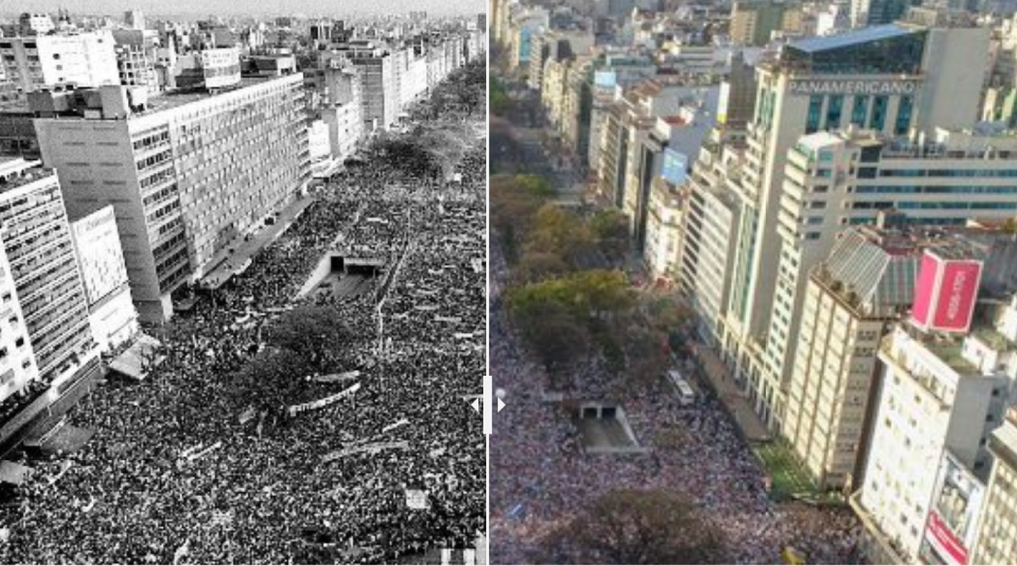 marcha del millon macri