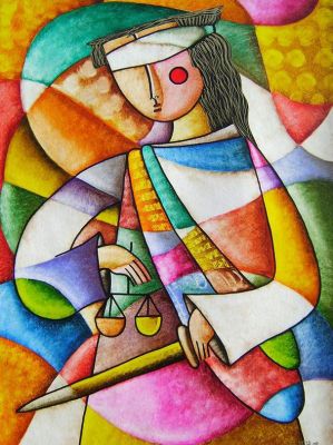 Dama de la justicia - Gustavo Serra