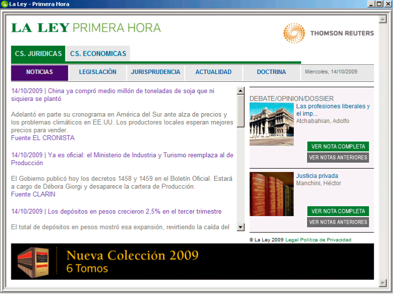 Primera Hora la Ley Online Primera Hora de la Ley Online